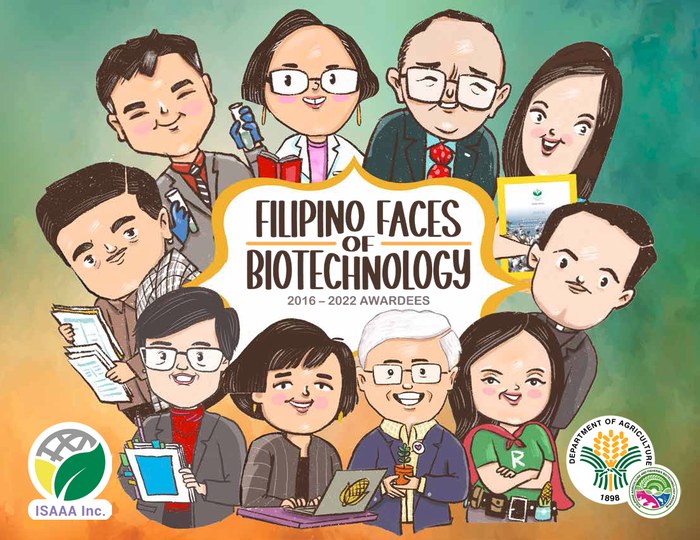 Filipino Faces of Biotechnology book cover